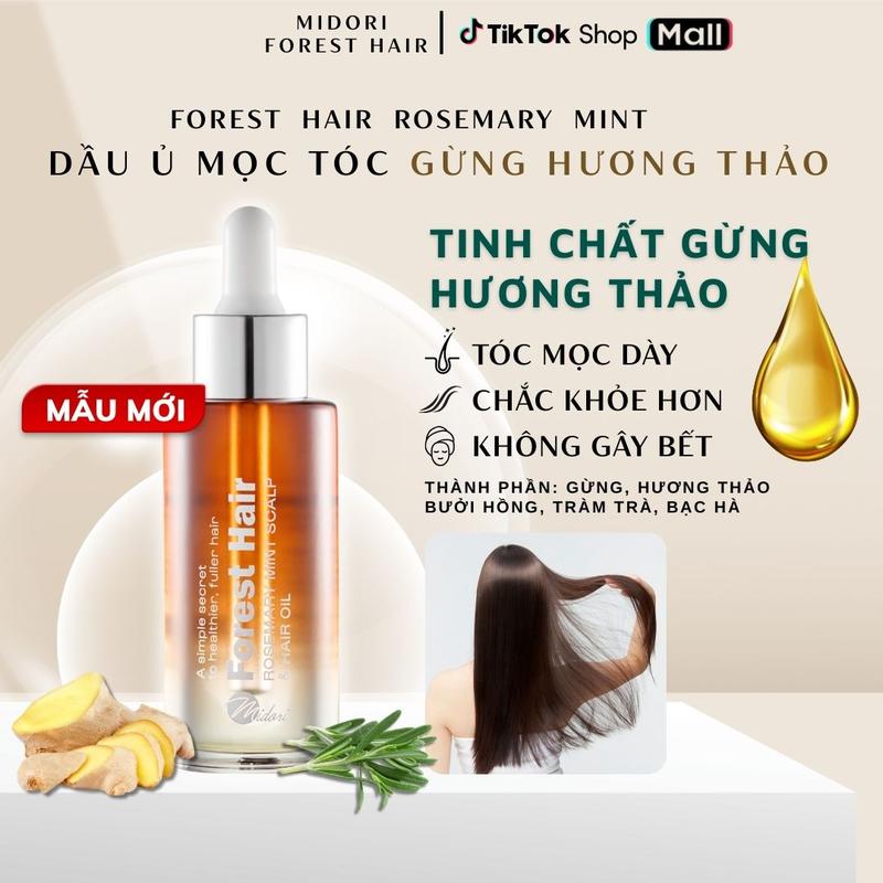 MẪU MỚI Dầu ủ dưỡng tóc FOREST HAIR Rosemary Mint Scalp and Hair Oil
