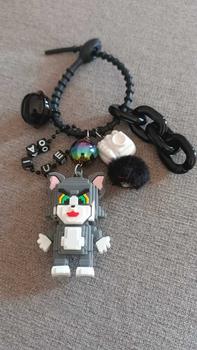 Product Review of Nadeldza Bag Charm Karakter Tom n Jerry Legoo Kartun Lucu Bunyi Lonceng/ Gantungan Tas Kartun Kucing Lucu from e**t 0