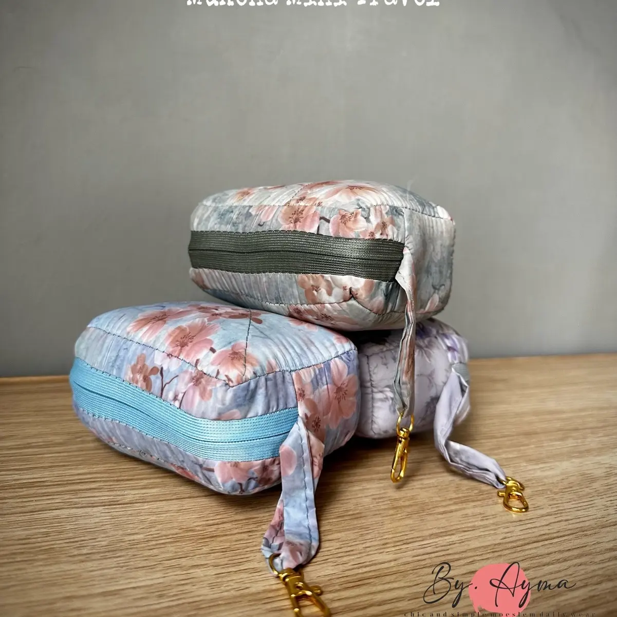 Mukena Travel Mini Pouch Motif Renda Mukenah Cantik