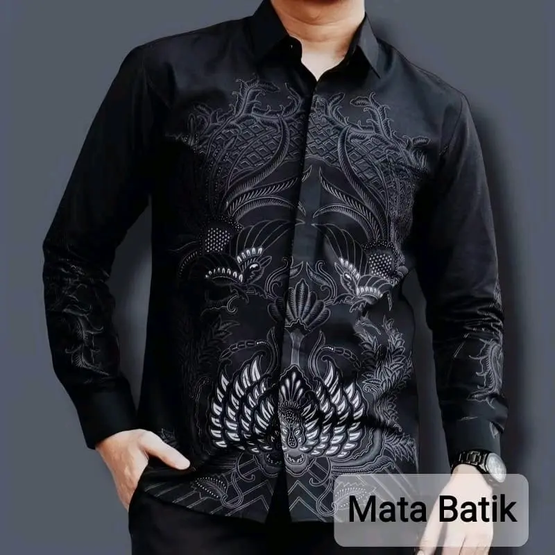 KEMEJA BATIK / KEMEJA BATIK PRIA / KEMEJA LENGAN PANJANG / KEMEJA PRIA / BATIK SERAGAMAN / BATIK PEKALONGAN