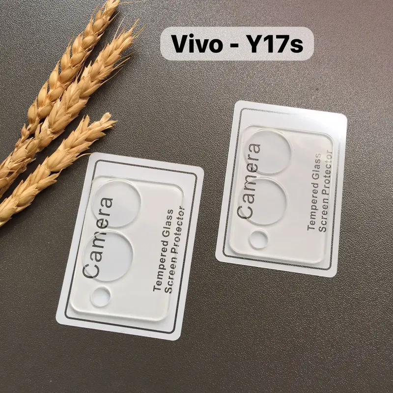 Tempered Glass Camera For Vivo Y17s Anti Gores Lensa Camera Belakang 0