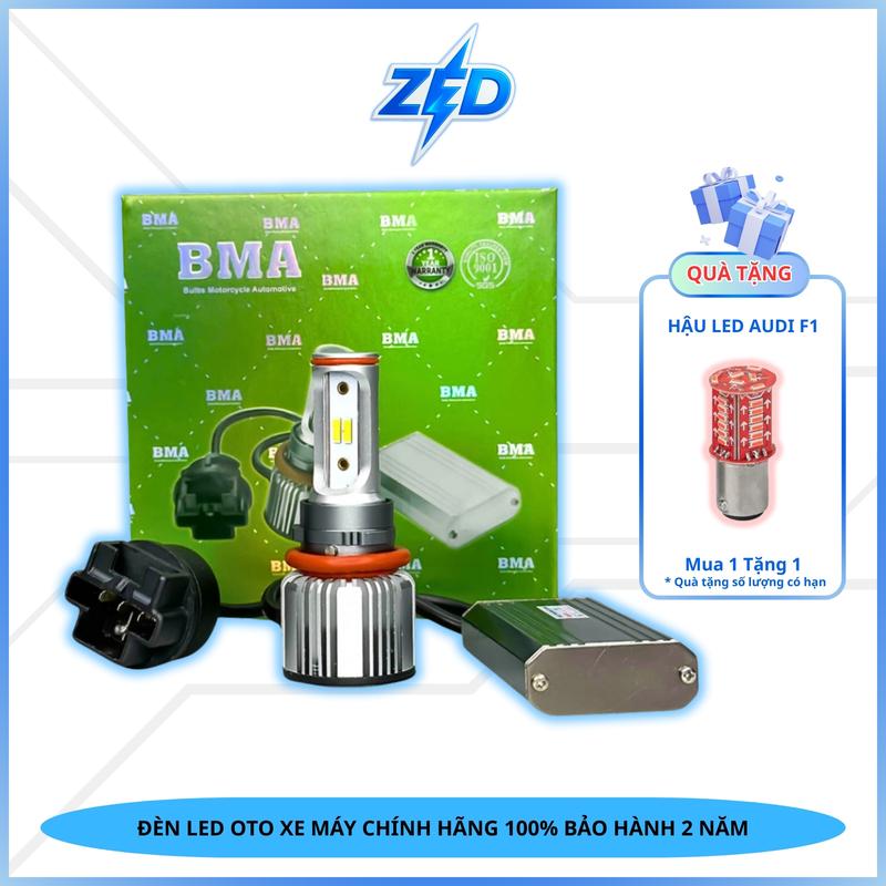 Đèn LED Pha T20 HS5 BMA - 45W Ánh Sáng Trắng 6500K Lắp Xe Airblade 2011 PCX 2011 LEAD 2011... Đèn Pha Phụ Tùng
