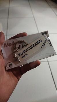 Product Review of Gantungan Kunci Papan Stasiun Kereta Api Putih (Code : P) from D**a ** 0