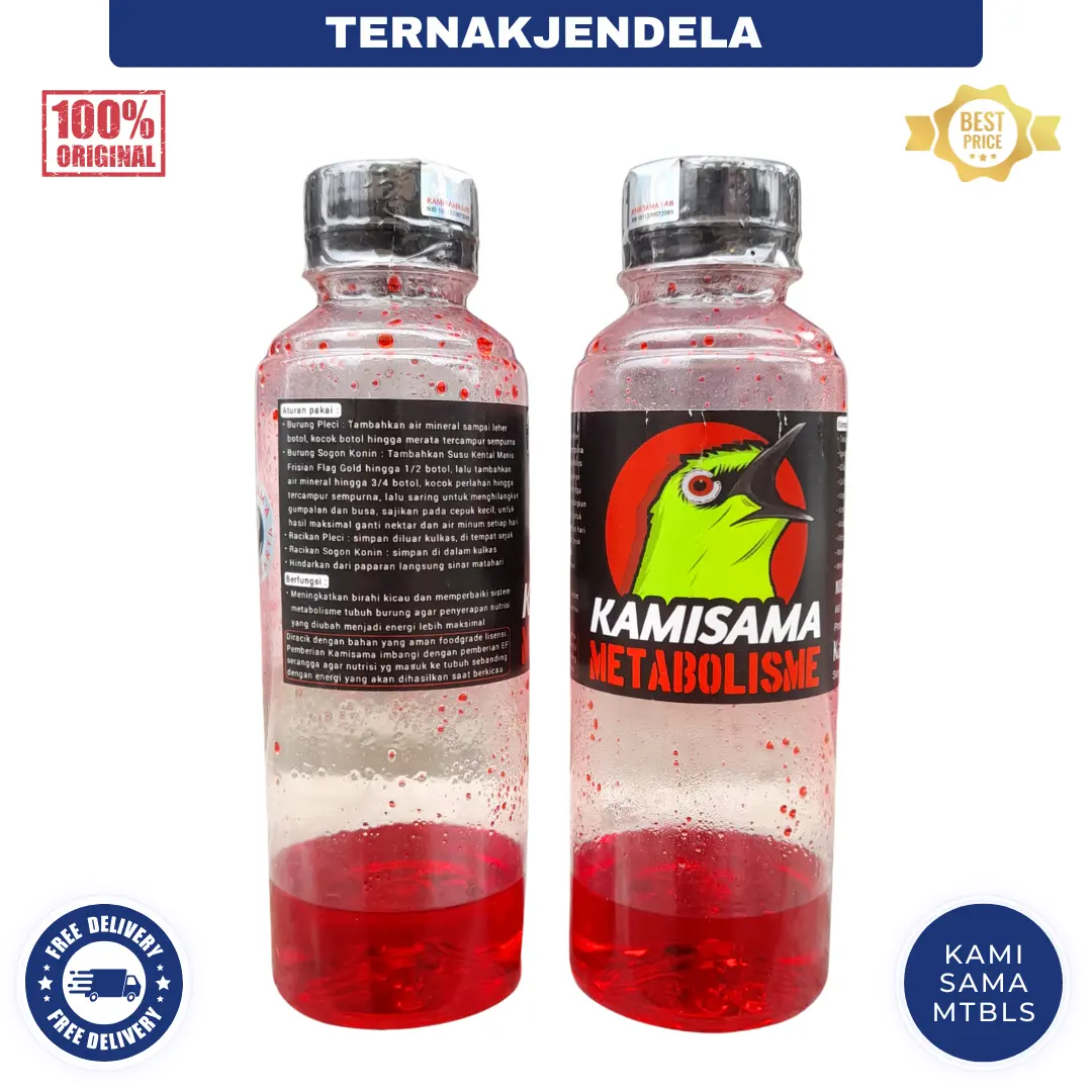 KAMISAMA METABOLISME - Vitamin Metabolisme Untuk Birahi Burung Gacor