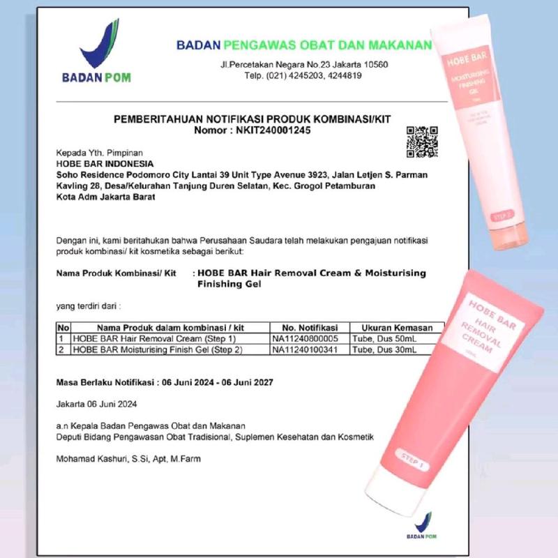 [PROMO] HOBE BAR HAIR REMOVAL CREAM PENGHILANG BULU GENTLE UNTUK KULIT SENSITIF 7