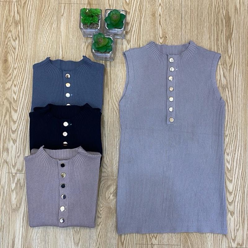 Inner (dalaman) kancing wanita bahan rajut 6