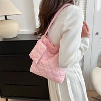 Gambar Hayden Felixa Bag Totebag Wanita Gaya Korea Shoulder Bag Coquette Tas Viral Kuliah Motif Hati Love - HYB22F - Hijau dari Hayden.id Kota Administrasi Jakarta Utara 2 Tokopedia