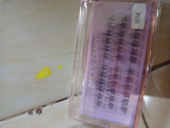Product Review of [ LANGSUNG TEMPEL ] MILAN STORY Serat Kapas Premium N04 Bulu Mata Palsu | Eyelash Extention | Eye Make Up Tanpa Pinset from T**i 1