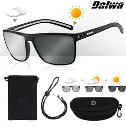 【FLEKSIBEL】Dalwa Kacamata Driving Fotokromik Terpolarisasi Anti - TikTok Shop