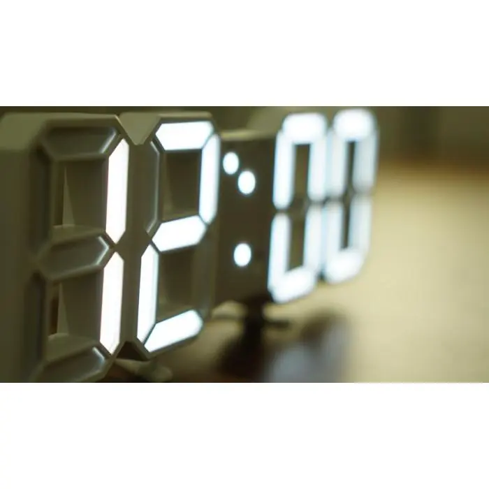 JAM DINDING DIGITAL LED/JAM MEJA-ALARM-SUHU/JAM 3D BESAR MODERN 1