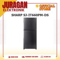 Gambar SHARP SJ-IT660PM-DS KULKAS 2 PINTU 502 LITER HYBRID COOLING SYSTEM IT660PMDS dari JURAGAN ELEKTRONIK JAKARTA Kota Administrasi Jakarta Barat 1 Tokopedia