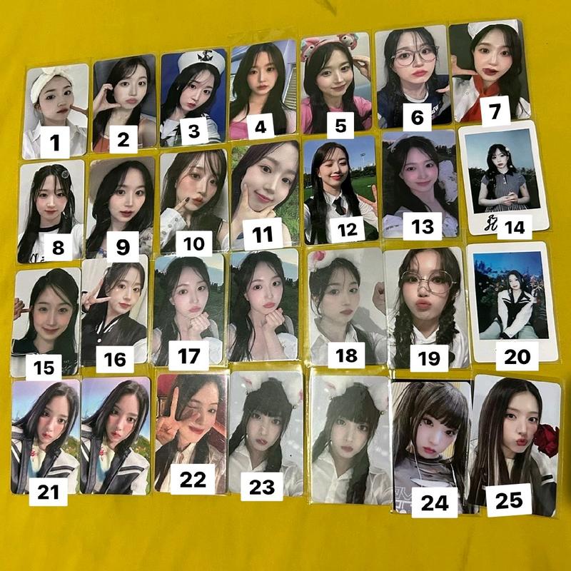 READY STOCK!! PHOTOCARD PC NMIXX LILY HAEWON EXPERGO ENTWURF ADMARE MIDSUMMER ALBUM DIGIPACK BENEFIT POB 0