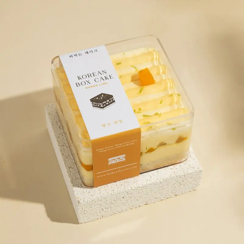 [Bakers Brew] Mango Lime Box Cake