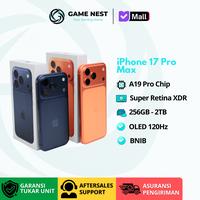 Gambar [ PICKUP / KURIR TOKO ] Apple iPhone 17 Pro Max A19 Pro Chip 2TB 1TB 512GB 256GB Blue Orange Silver Garansi RESMI - 256GB, Blue dari GAME NEST Kota Administrasi Jakarta Pusat 1 Tokopedia