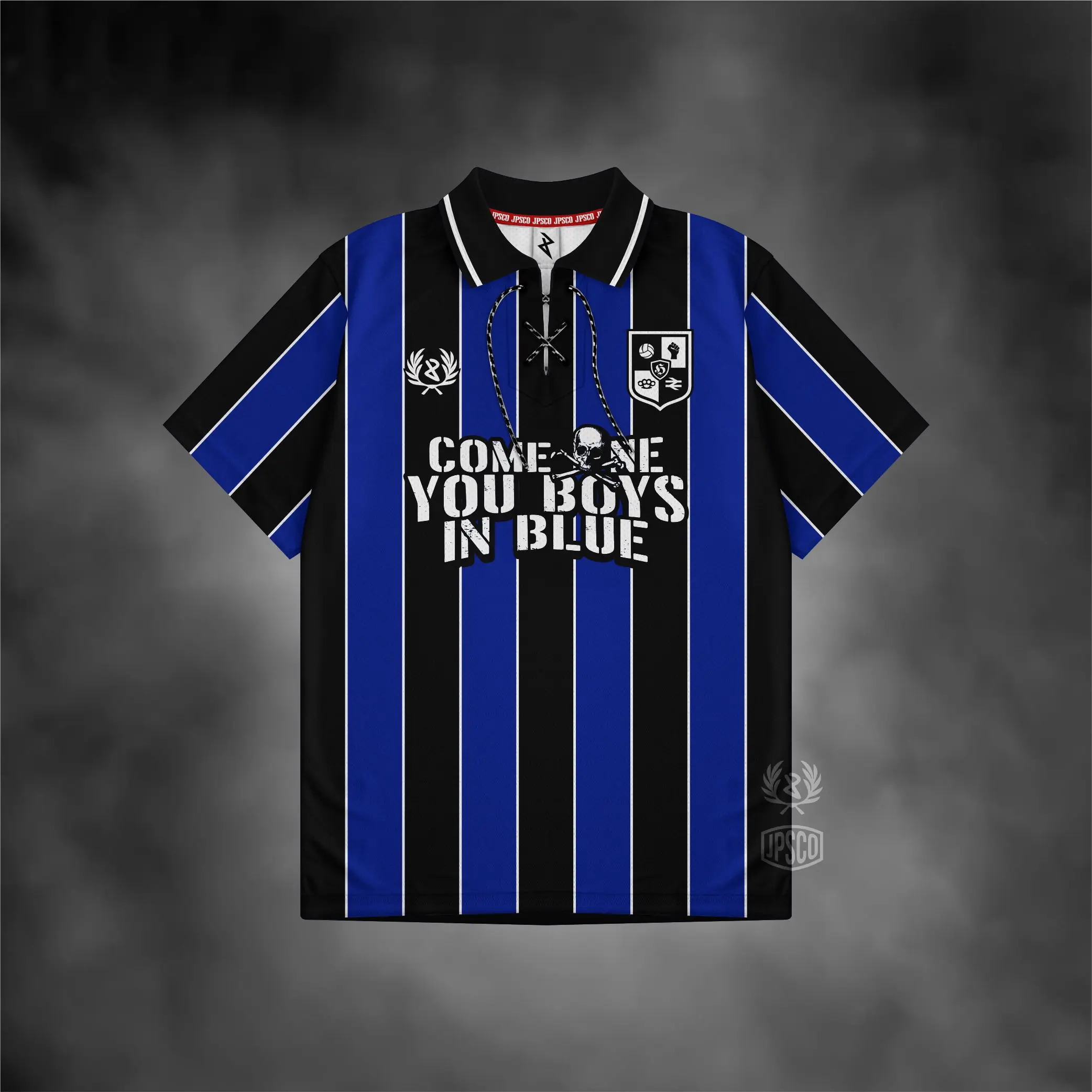 JERSEY PERSIB BANDUNG COME ON YOU IN BLUE JERSEY VINTAGE CASUAL Sport