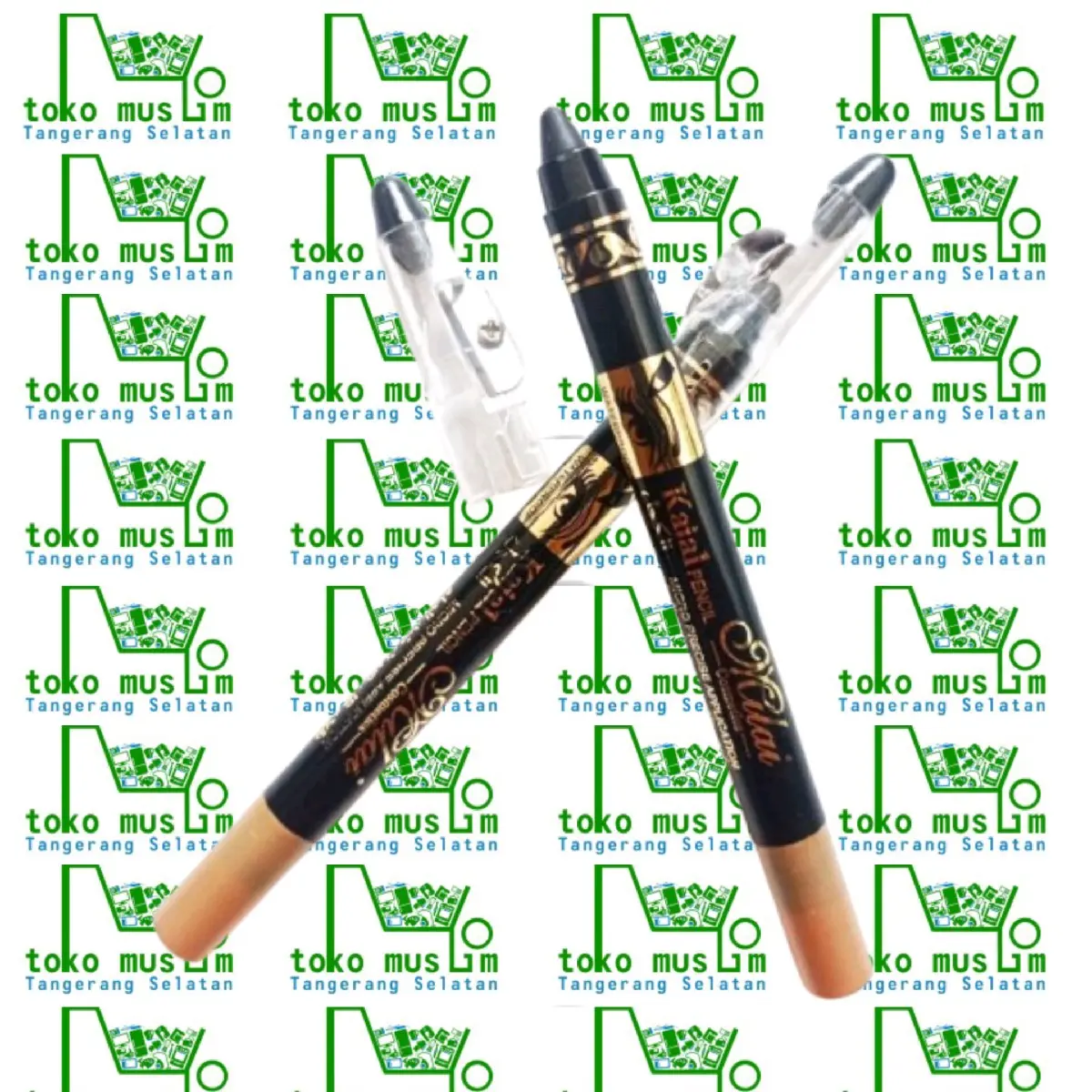 Celak Pensil Saudi Warna Hitam  Celak / Eyeliner / Kajal / Pewarna Mata