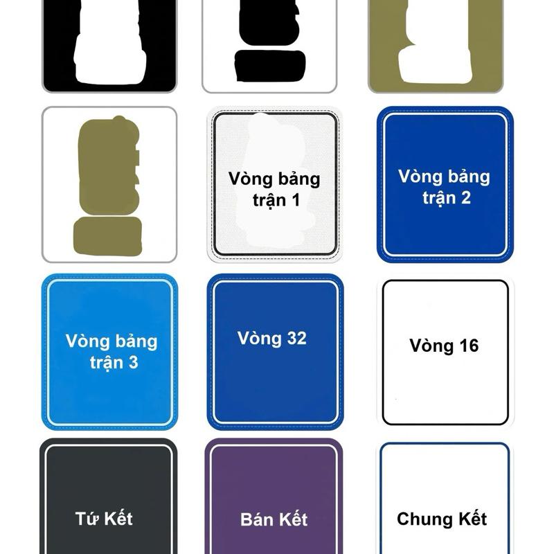 Miếng dán cánh tay áo bóng đá