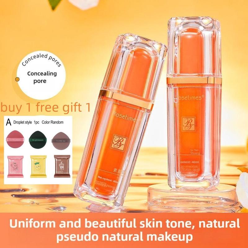 Kem Nền Trang Điểm, Năm Vitamin C, Kem Che Khuyết Điểm Lót, Tự Nhiên, Không Thấm Nước Và Mồ Hôi, Kem Dưỡng Ẩm