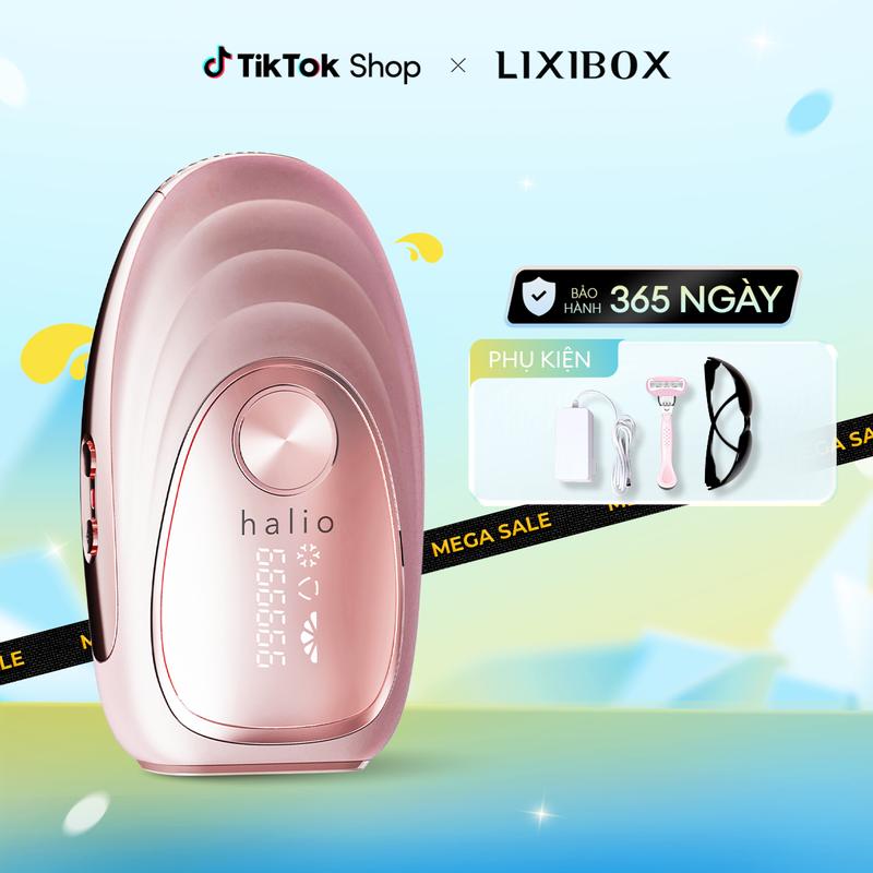 [KOLs] Máy Triệt Lông Băng Lạnh Cá Nhân Halio IPL Cooling Hair Removal Device - Phù hợp cho Da Nhạy Cảm