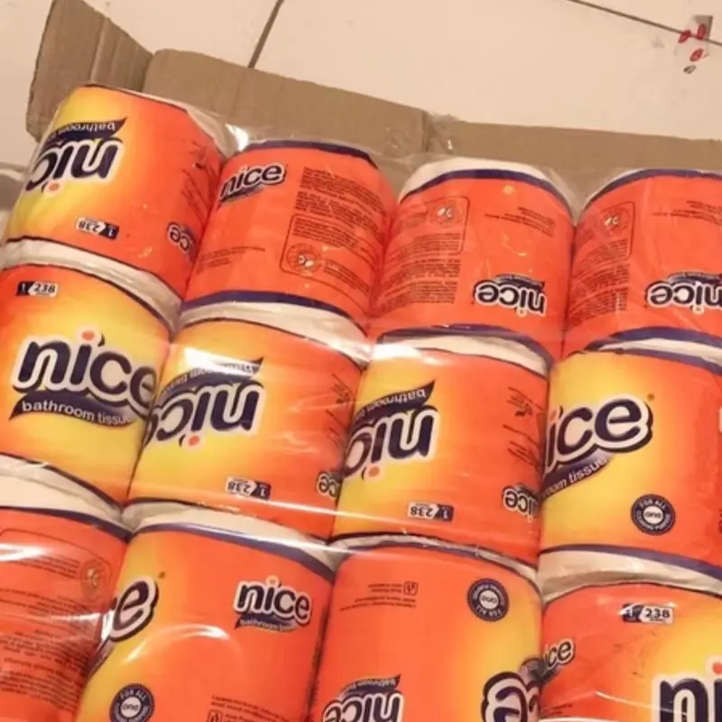 ￼Tissue nice roll 238 shets/Bathroom tissue roll 238 sheets 4