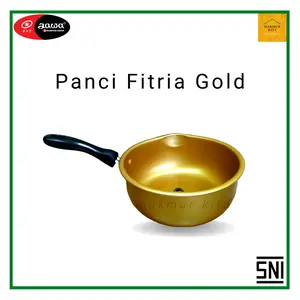 Panci Fitria Gold 18 CM ALuminium / Panci Mie / Panci Susu / Panci Rebus Air