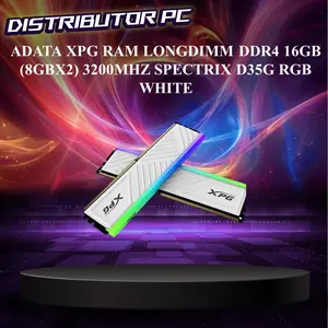 ADATA XPG RAM LONGDIMM DDR4 16GB (8GBX2) 3200MHZ SPECTRIX D35G RGB WHITE