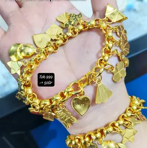 Gelang Sepuhan Tok 999 Panjang -+18cm