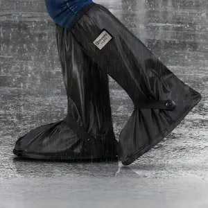 Rhodey Jas Hujan Sarung Pelindung Sepatu Anti Air Karet PVC Zipper Rain Cover Shoes