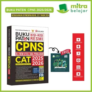 Buku Paten Kisi-kisi Resmi CPNS (All New & Full Soal Penalaran) CAT 2025 2026