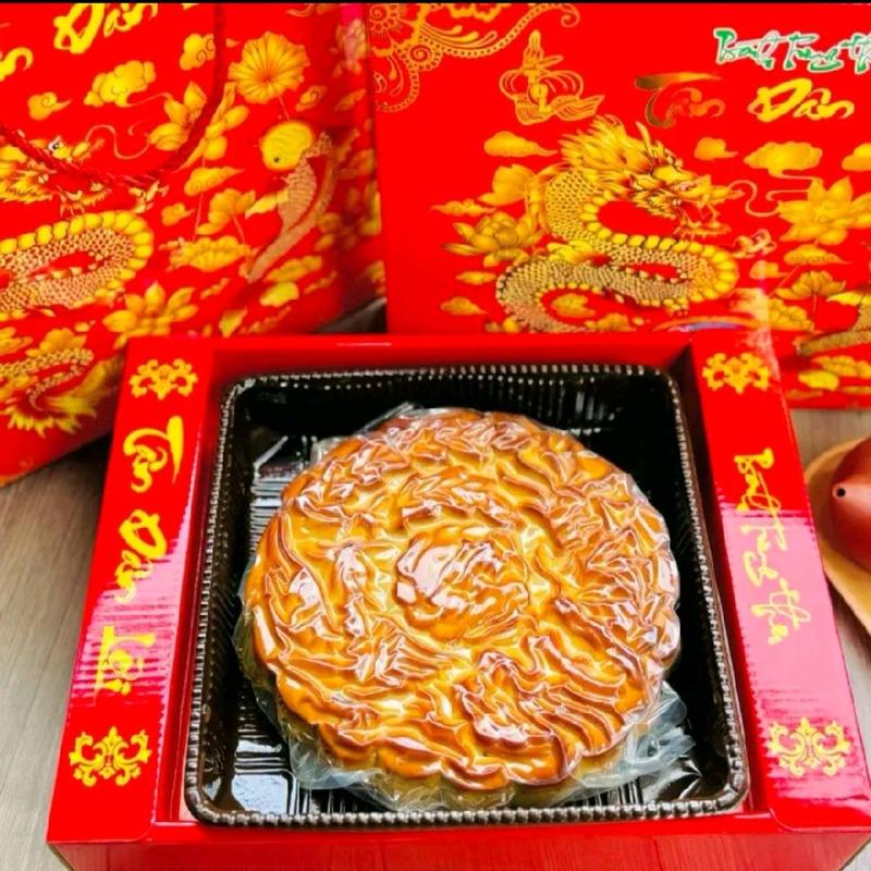  Bánh trung thu Tân Dân Lợi - Hộp gà quay 10 trứng 900g 