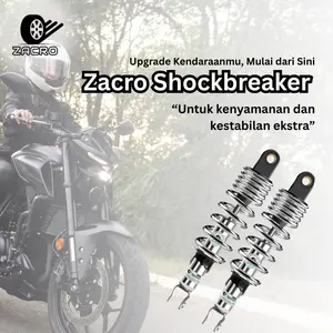 ZACRO Shockbreaker Belakang Motor 290mm Sepasang | Shock Honda Beat FI/Street/Pop, Scoopy ESP, Vario 110 FI, Spacy F1 – Shock Absorber Motor Premium