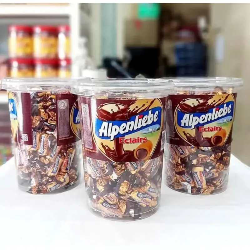 Permen Coklat Toples Alpenliebe Eclairs Isi 105 Pcs - Food, Candy