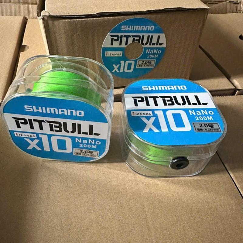  Dây dù câu lure 200m Pitpull  X10 chuyên câu lure câu lục câu đài câu lance câu ba tiêu siêu bền mềm mịn DC-32 