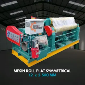 MESIN ROLL PLAT SYMMETRICAL 12 x 2.500 MM