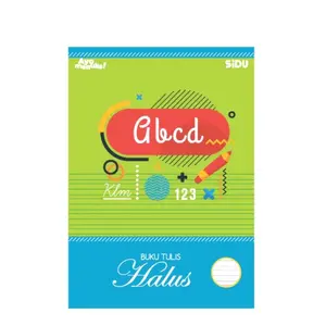 Sidu buku tulis halus 3 Garis