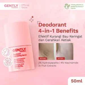 GENTLY Mamacare Deodorant Brightening Serum | Menahan bau & keringat, dan Mencerahkan Ketiak I Non Aluminum