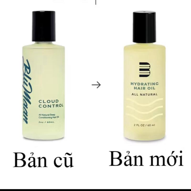  Tinh dầu dưỡng tóc BLUMAAN CLOUD CONTROL HAIR OIL 60ml cao cấp USA + Tặng lược sấy Chaoba Women nam Nữ Chăm Sóc Tóc 