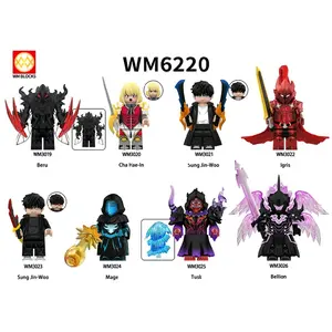 Action figure solo leveling beru cha haein sung jin woo igris mage tusk bellion WM6220