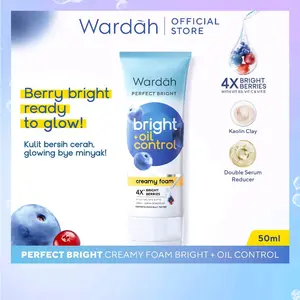 Wardah Perfect Bright Oil Control Creamy Foam 50 ml