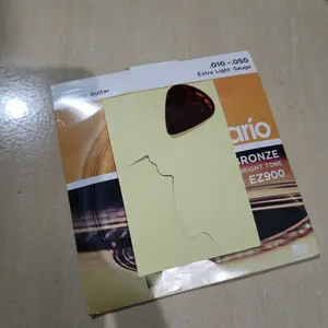 Senar Gitar String 1 SET KOMPLIT Dadario Akustik Guitar Senar 1-6 85/15 Bronze Full Bright Tone