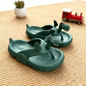 BARU BARU SANDAL DINO Jepit Anak Bahan EVA Sandal Bermain Sehari Hari NonSlip Sandal Anak Cewe/Cowok