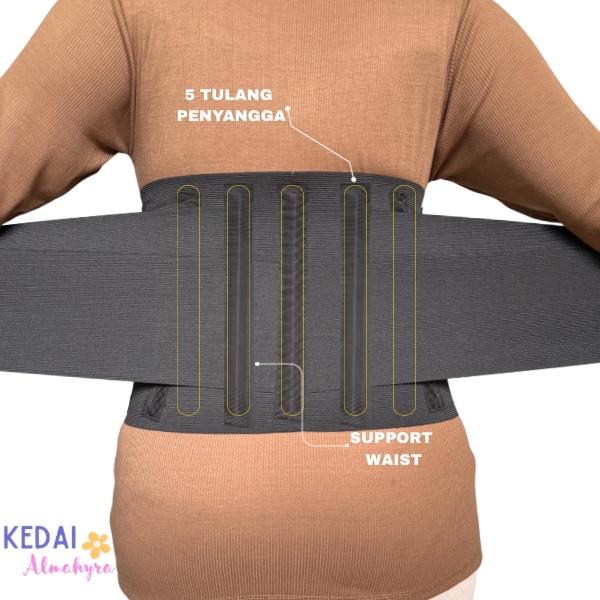 Korset Beeluva 2 Pcs Bundling High Waist Wanita dengan Tulang body shaper Korset Beeluva 2 Pcs Bundling High Waist Wanita dengan Tulang body shaper