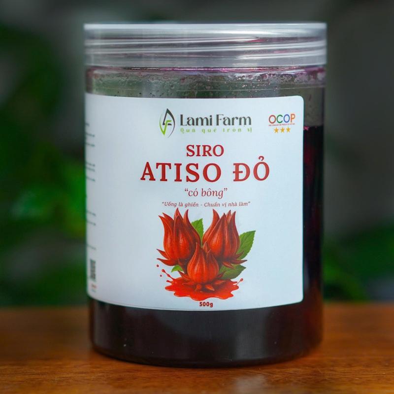 {DÙNG THỬ 500G} Siro Atiso Đỏ Kèm Bông