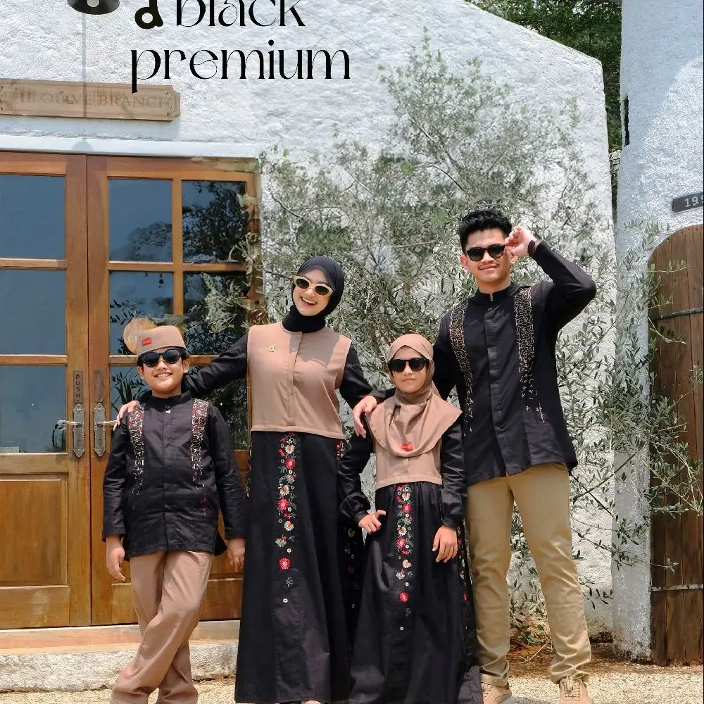 abaya terbaru dannis kode d black premium 2025/2026 dannis ori Muslim