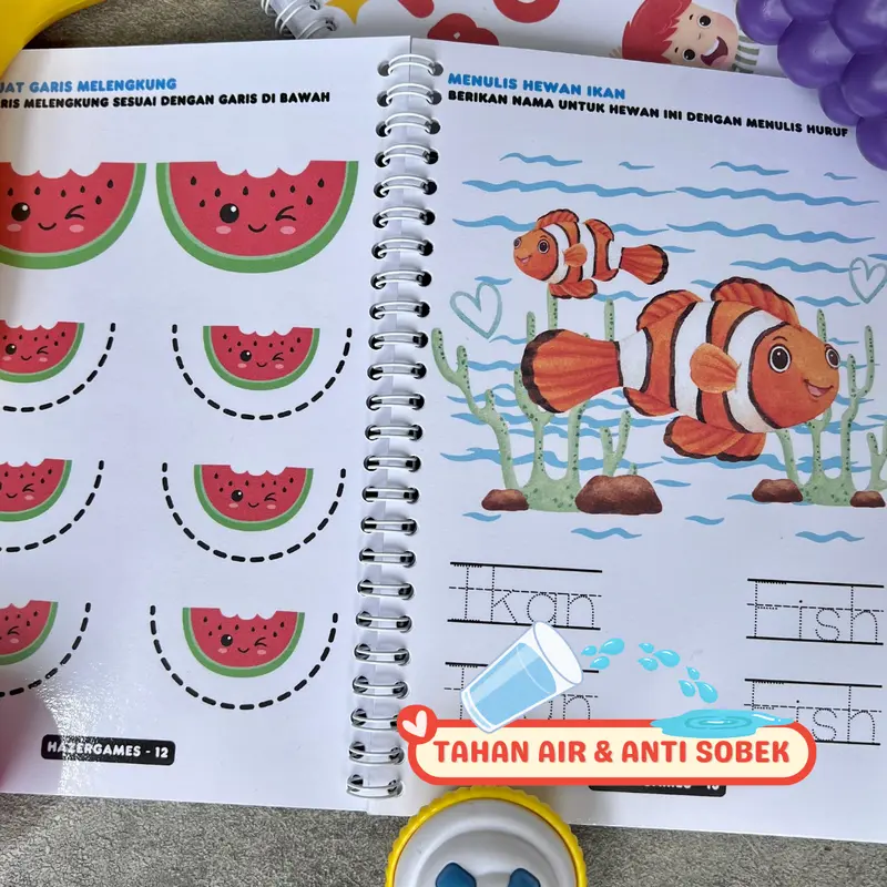Play Book Buku Aktivitas Anak Worksheet Usia 2 3 4 5 Tahun 5