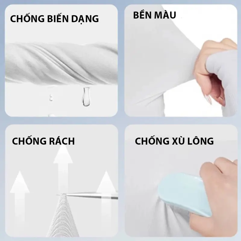 【2 Đôi】 Tay Áo Chống Nắng Chống Tia UV UPF50+ - Tay chống nắng đa - Dùng Ngoài Trời - Soloever Hàn Quốc - Unisex - Bao Tay - Phù Hợp Đạp Xe 8