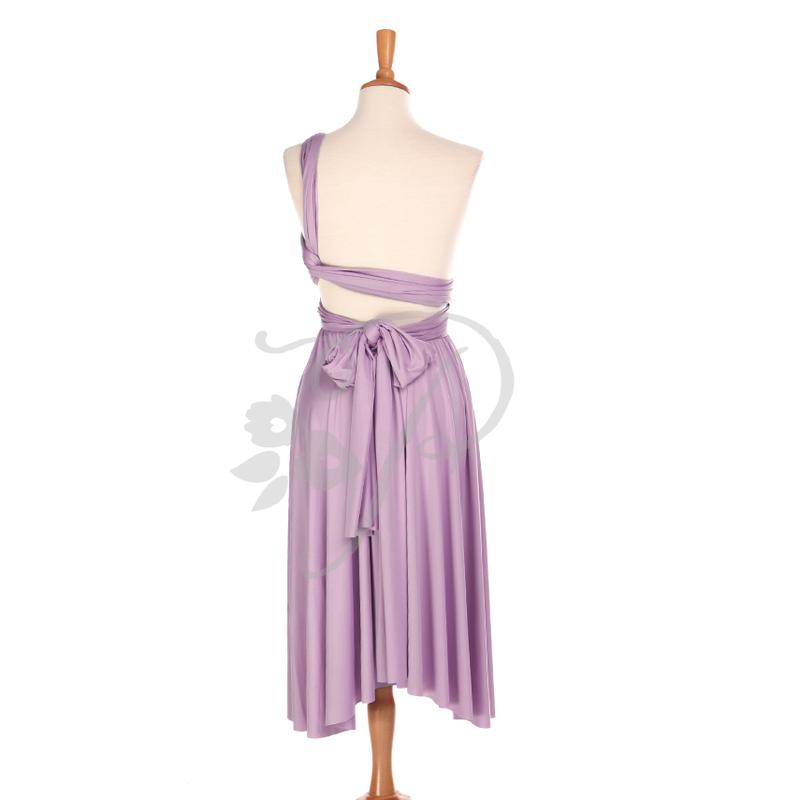 [SG Local Stock]  Bubblegum Convertible Multiway Infinity Knee Length Dress Bridesmaid Dress Prom Dress Wedding Dress 2