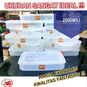 TEMPAT DONAT RISOL KMP 2000ML 2 LITER FOOD BOX KOTAK RISOL BROWNIES ROTI SERBAGUNA MAKANAN