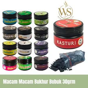 Bukhur serbuk premium kemasan 30gr wewangian aroma buhur gahru pengharum ruangan