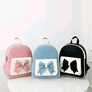 Zevanya Tas Ransel Wanita Mini Tas Gendong Wanita Fashion Korean style Bahan Sintetis Kulit Backpack Perempuan Cewek